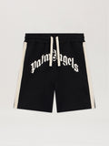 Curved Logo Track Sweatshorts